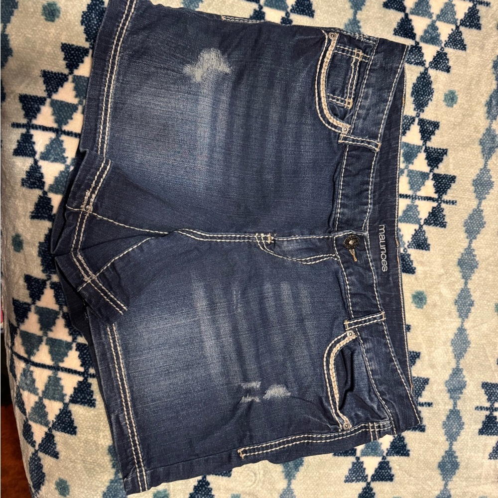 Maurices Classic Blue Jean Shorts